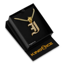 Load image into Gallery viewer, The Old English Letter I Necklace
