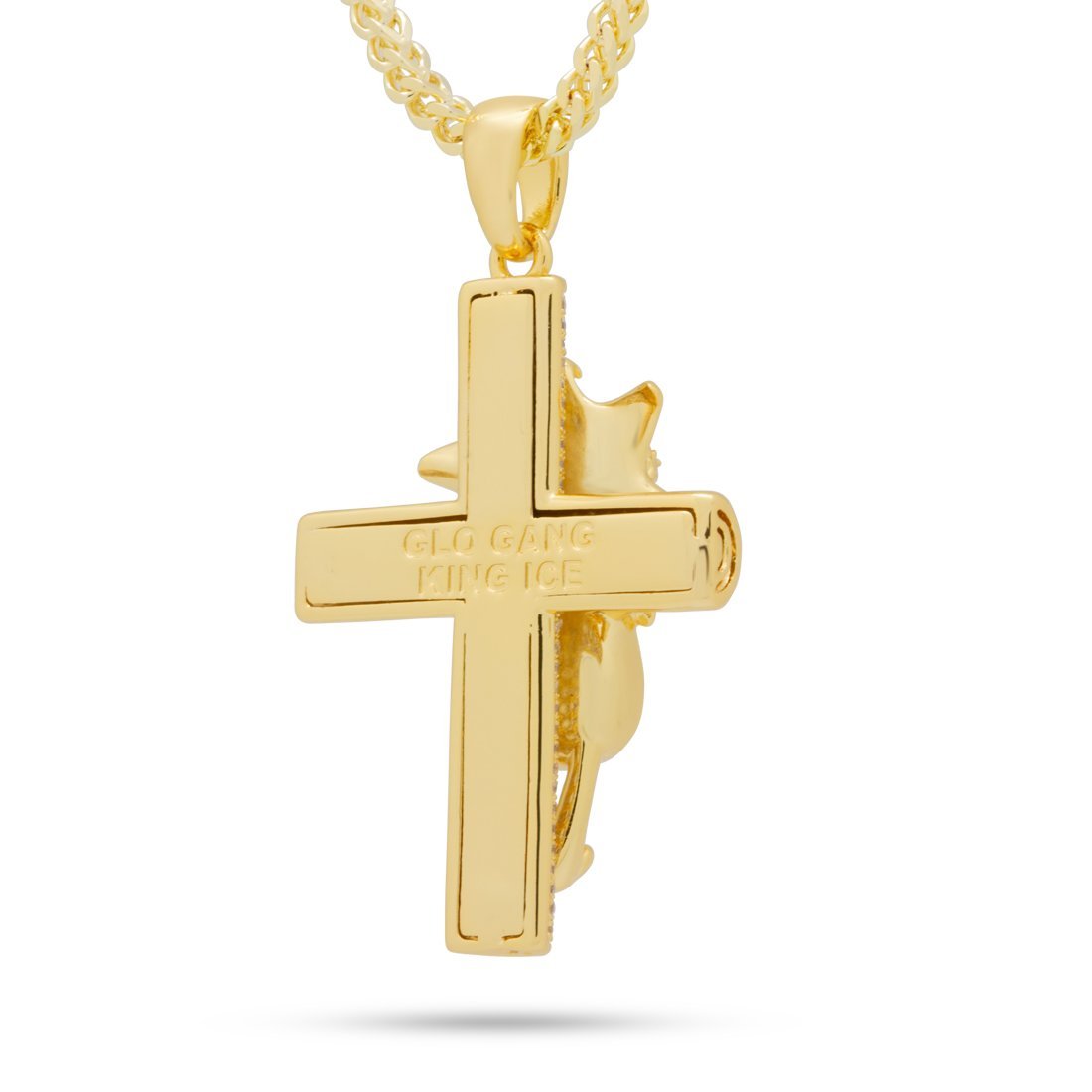 Chief Keef x King Ice - Glo Life Cross Necklace