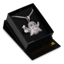 Load image into Gallery viewer, Money Ghost Emoji Necklace
