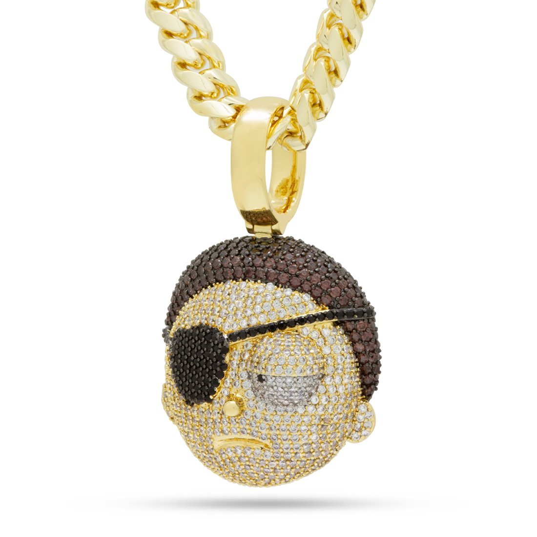 Rick and morty store iced out chain