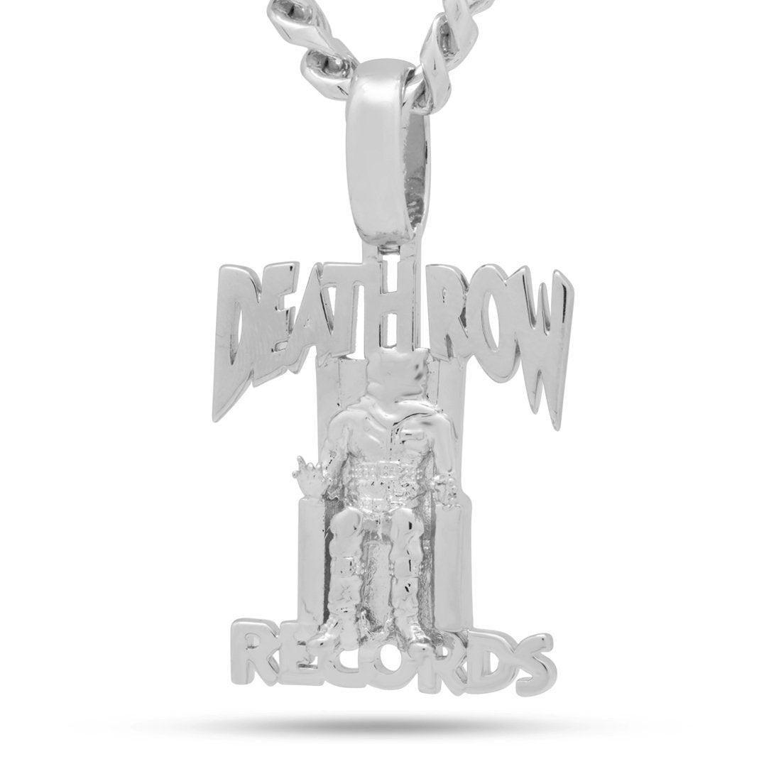King Ice x Death Row Records Sterling Silver Necklace